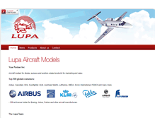 Tablet Screenshot of lupa.nl