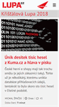 Mobile Screenshot of lupa.cz